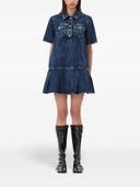 Mini abito di Denim Ganni