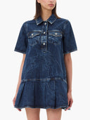 Mini abito di Denim Ganni