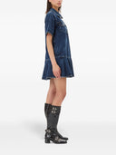 Mini abito di Denim Ganni