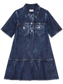 Mini abito di Denim Ganni