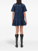 Mini abito di Denim Ganni