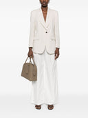 Brunello Cucinelli Linen Single Breasted Jacket