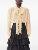 Valentino Crepe de Chine Silk Blouse