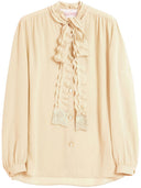 Valentino Crepe de Chine Silk Blouse