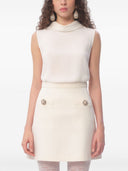 Valentino Silk High Neck Top