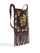 Valentino Garavani Nellcote Suede Leather Shoulder Bag