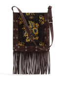 Valentino Garavani Nellcote Suede Leather Shoulder Bag