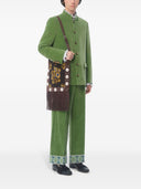 Valentino Garavani Nellcote Suede Leather Shoulder Bag