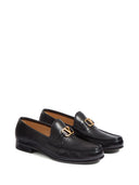 Valentino Garavani V Logo Signature Leather Loafers