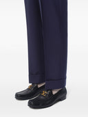 Valentino Garavani V Logo Signature Leather Loafers