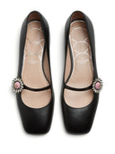 Valentino Garavani Preshoes Leather Mary Jane Ballets
