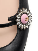 Valentino Garavani Preshoes Leather Mary Jane Ballets