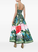 Abito midi stampato Alice + Olivia Fia