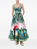 Abito midi stampato Alice + Olivia Fia