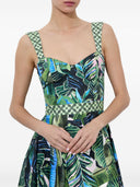 Abito midi stampato Alice + Olivia Fia