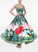 Abito midi stampato Alice + Olivia Fia