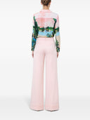 Alice + Olivia Willa Printed Shirt