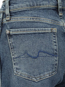 Zeven lotta wijd uitlopende denimjeans