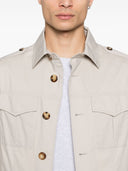 Brunello Cucinelli Water Resistant Cotton Blend Jacket