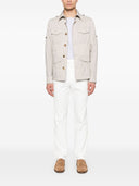 Brunello Cucinelli -logo katoenen t -shirt