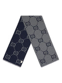 Gucci Gg Wool And Silk Blend Scarf
