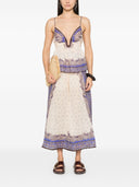 Zimmermann Maxine Wide Leg Printed Trousers