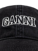 Ganni Logo Baseball Cap