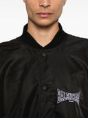 Balenciaga Varsity Nylon Bomber Jacket
