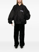 Balenciaga Varsity Nylon Bomber Jacket