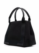 Balenciaga Navy Cabas Small Tela Borse