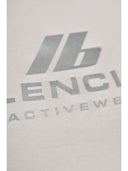 Maglietta di cotone Balenciaga logo