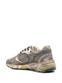 Sneaker in pelle stellare da papà d'oca d'oro