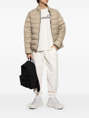 Maglietta di cotone logo moncler