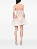 Zimmermann Crush Silk Blend Mini Robe