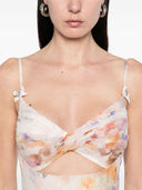 Zimmermann Crush Silk Blend Mini Robe