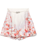 Zimmermann Crush Silk Blend Shorts