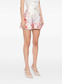 Zimmermann Crush Silk Blend Shorts