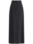 The Row Main Wool Long Skirt
