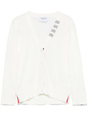 Cardigan de coton Thom Browne 4 Bar