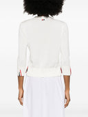 Cardigan de coton Thom Browne 4 Bar