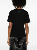 Mm6 Maison Margiela Logo Cotton T Shirt