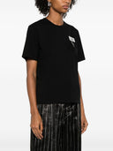 Mm6 Maison Margiela Logo Cotton T Shirt