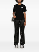 Mm6 Maison Margiela Logo Cotton T Shirt