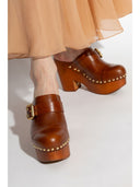 클로이 진 넷트 웨지 샌들