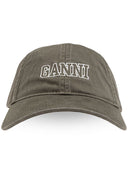 Ganni Logo Baseball Cap