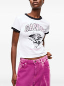 Ganni Witch Organic Cotton T Shirt