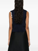 Top di cotone Thom Browne da 4 bar