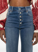 Alice + Olivia Missa Denim Cotton Jeans