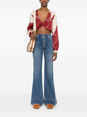 Alice + Olivia Missa Denim Cotton Jeans