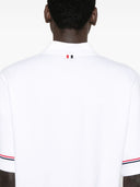 Thom Browne Rwb Cotton Polo Shirt